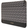Etui na laptopa Guess GUCS14HGCFSEK 14 cali, GCube Stripes, czarny