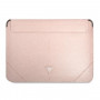 Etui na laptopa Guess GUCS16PSATLP 16", Saffiano Triangle, różowy
