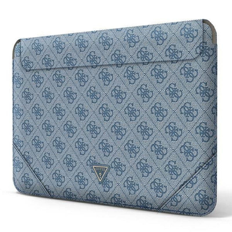 Etui na laptopa Guess GUCS16P4TB 16", 4G Uptown Triangle, niebieskie
