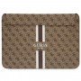 Etui na laptopa Guess GUCS14P4RPSW 14 cali, 4G Printed Stripes, brązowe