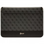 Etui na laptopa Guess GUCS14PS4SGK 14 cali, 4G Stripe Metal Logo, czarne