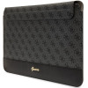 Etui na laptopa Guess GUCS14PS4SGK 14 cali, 4G Stripe Metal Logo, czarne
