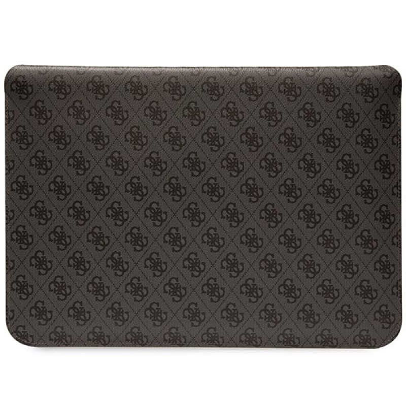 Etui na laptopa Guess GUCS14PS4SGK 14 cali, 4G Stripe Metal Logo, czarne