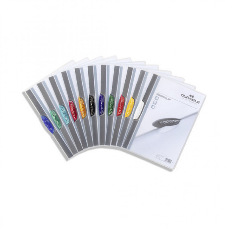 Durable SWINGCLIP 30 A4 skoroszyt 226000, przezroczysty (25 szt.)