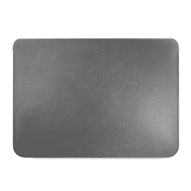 Etui na laptopa Karl Lagerfeld KLCS16PISFG 16 cali, Saffiano Ikonik Karl, srebrne