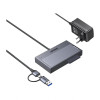 Ugreen D320 adapter M.2 NVMe/SATA, USB 3.2, USB-A/USB-C, 10 Gbps