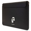 Karl Lagerfeld KLCS14SAKCPMK Etui na laptopa 14", czarne, Saffiano Karl&Choupette