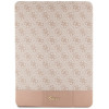 Guess GUFCP12PS4SGP Apple iPad Pro 12.9" (2020/2021/2022, 4./5./6. generacja) etui bookcase, 4G Stripe Allover, różowy