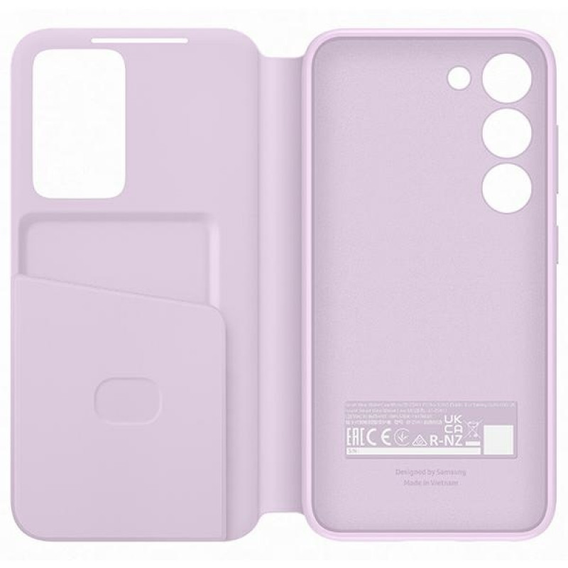 Samsung Galaxy S23 Smart View Wallet Case EF-ZS911CV, lawendowy