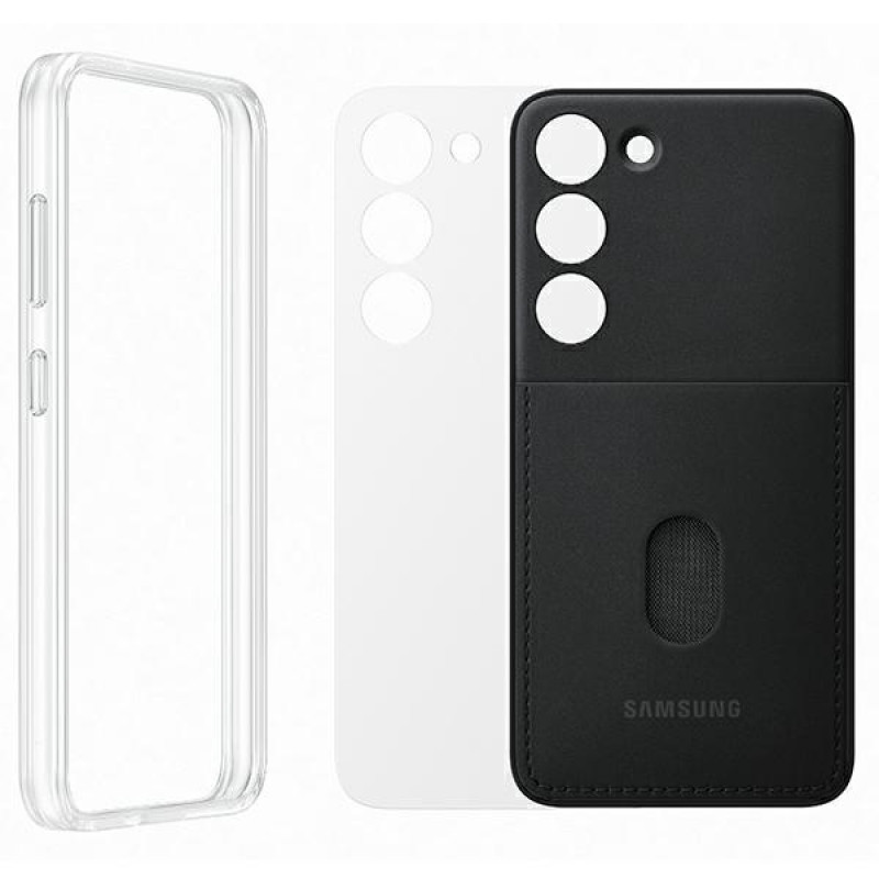 Samsung Galaxy S23 Frame Cover EF-MS911CB, czarny