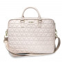 Guess GUCB15QLPK Torba na laptopa 15", różowa, pikowana