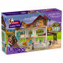 Schleich Horse Club Willa nad jeziorem i padok zestaw zabawkowy 42785