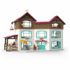 Schleich Horse Club Willa nad jeziorem i padok zestaw zabawkowy 42785