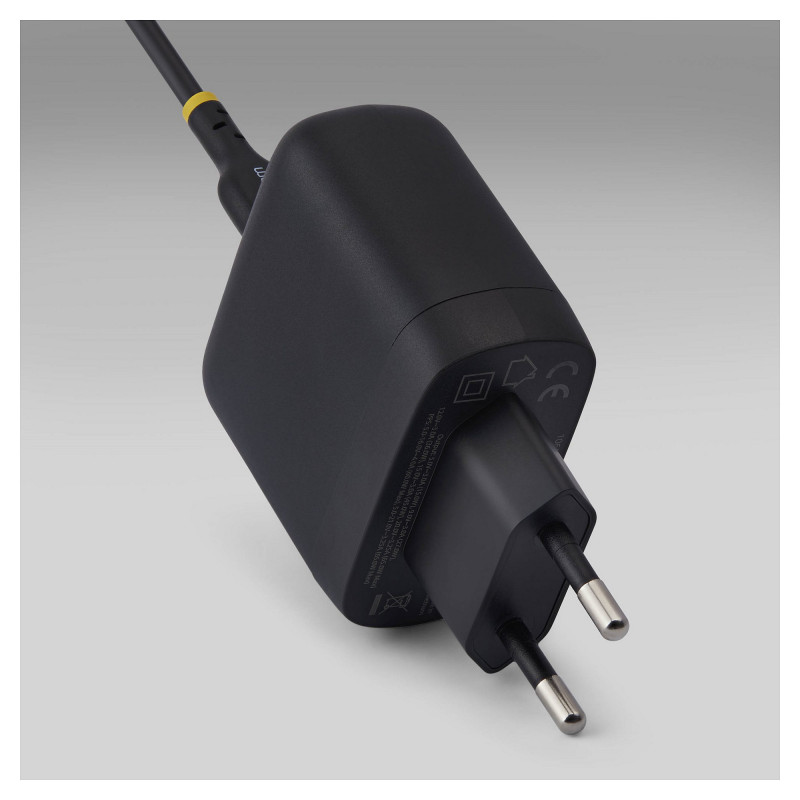 StarTech.com 1065EB-WALL-CHARGER 65 W USB-C GaN ładowarka do laptopa, czarna