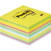 Kostka karteczek samoprzylepnych 3M Post-it, 76 x 76 mm, Ultra Colors, 450 kartek, papier certyfikowany PEFC, 1 kostka (2030-U)