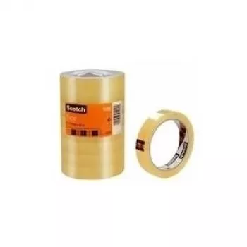 3M Scotch 508 przezroczysta taśma klejąca, 19 mm x 66 m, do rwania ręcznego 5081966