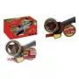 3M Scotch HV5066DB ręczny dozownik taśmy do taśm pakowych do 50 mm x 66 m, metalowa rama, niebiesko-szary