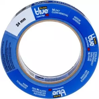 Taśma malarska 3M ScotchBlue 2090, niebieska, 24 mm x 41 m, 3 rolki 20902441P3