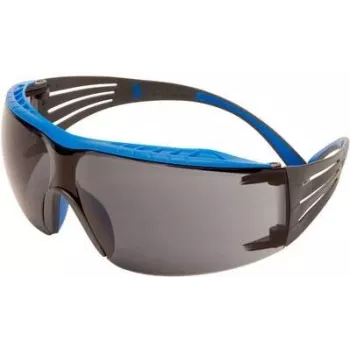 Okulary ochronne 3M SecureFit SF402XSGAF-BLU, szare szkła antymgłowe i antyrysowe, niebieska oprawka, XS