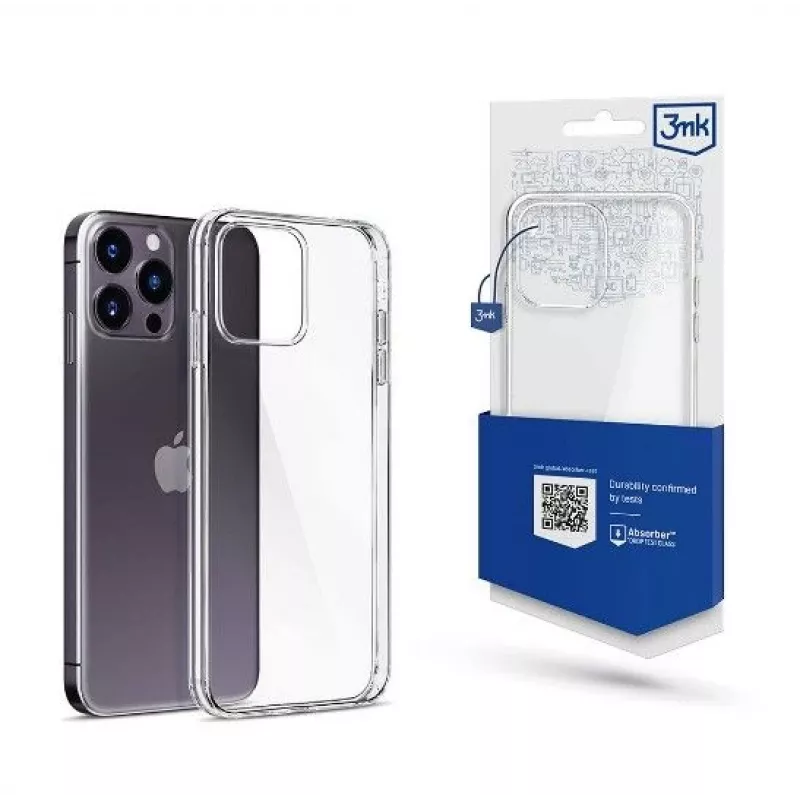 3MK Apple iPhone 14 Przezroczyste Etui Clear Case