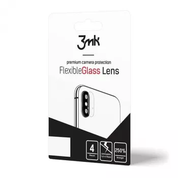 3MK Apple iPhone X/XS FlexibleGlass Camera Glass Lens (4 SZT)