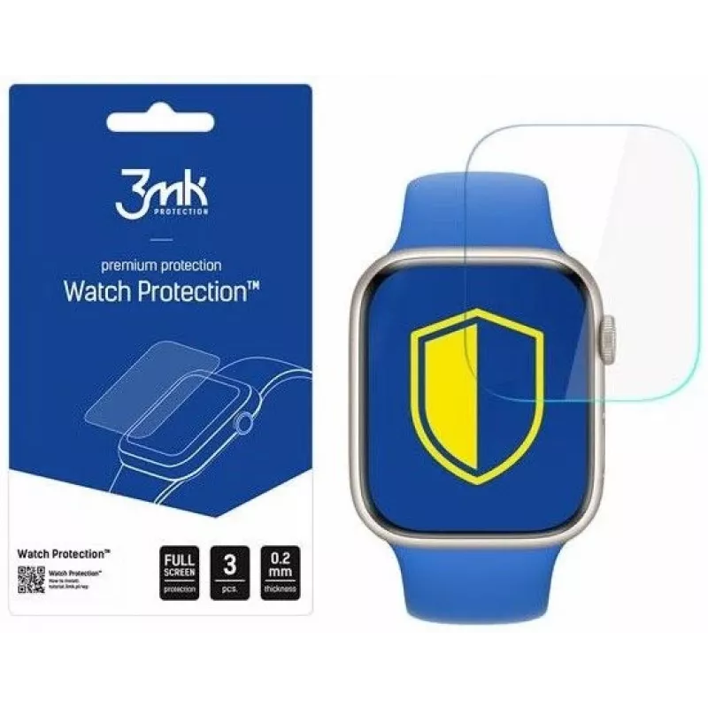 3MK Apple Watch Series 7 41mm ARC Plastic Film Screen Protector