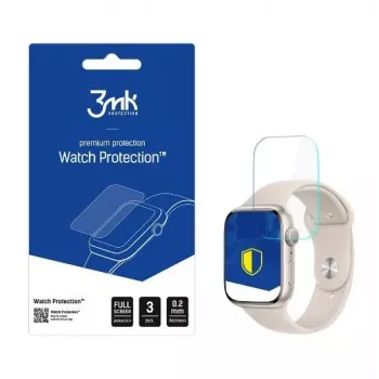 3MK ARC+ Screen Protector do Apple Watch 41mm (Series 7/8/9/SE 2nd Gen) - Crystal Clear