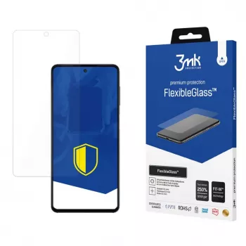 3MK FlexibleGlass Screen Protector do Samsung Galaxy M52 5G - Szkło hybrydowe, twardość 7H, 0,3 mm, kryształowo przezroczysty