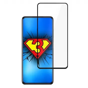 3MK Hard Glass Max Lite Szkło Ochronne do Xiaomi Poco X3 NFC / Poco X3 Pro - Czarny