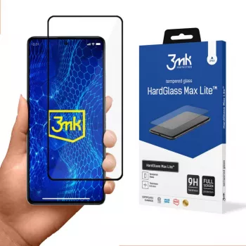 3MK HardGlass Lite Szkło hartowane do Xiaomi Redmi Note 12 5G / Poco X5 5G - Czarny