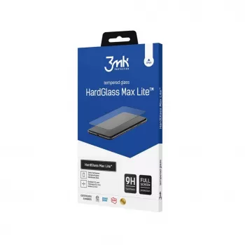 3MK HardGlass Max Lite Szkło hartowane do Samsung Galaxy S21 FE - Czarny