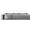 3MK Lens Pro Full Cover Szkło hartowane do ochrony obiektywu aparatu dla iPhone 14 Pro / 14 Pro Max z aluminiową ramką i ramką montażową (1 szt., czarny)