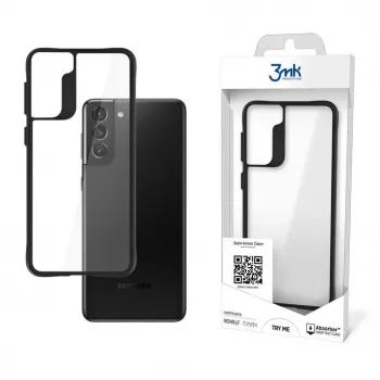 3MK Satin Armor Case+ do Samsung Galaxy S21+ 5G - przezroczysta satynowo-matowa osłona tylna TPU/PC