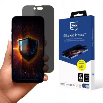 3MK Silky Matt Privacy Matte Privacy Film do iPhone 14 Pro