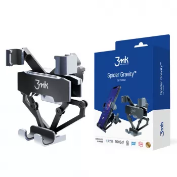 Uchwyt samochodowy 3MK Spider Gravity Czarny