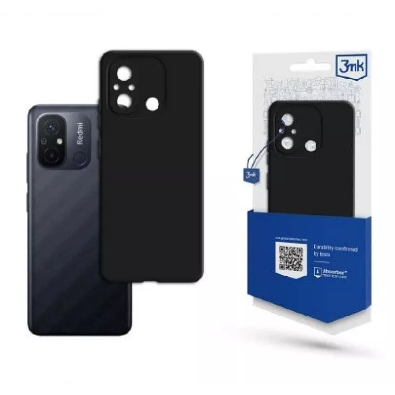 3MK Xiaomi Redmi 12C Matt Case Black