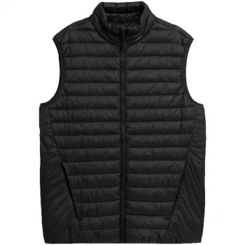 4F Męska kamizelka ocieplana M062 Deep Black 4FAW23TVESM062 20S M