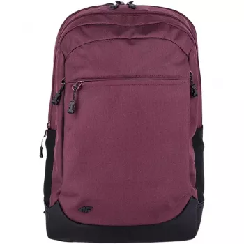 4F Plecak U274 20L bordowy unisex casual szkolny plecak