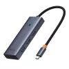 5-in-1 Hub Baseus UltraJoy Series USB-C na HDMI 4K@30Hz + 3x USB 3.0 + 1x PD (Szary)