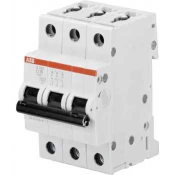 ABB 2CDS253001R0024 3-biegunowy wyłącznik nadprądowy 2A charakterystyka C 6kA