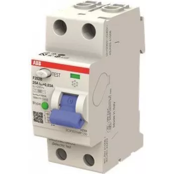 Wyłącznik różnicowoprądowy ABB F202B-1603 typu B, 2-biegunowy, 16 A, 30 mA, 230/400 V AC 2CSF202568R1160