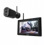 ABUS EasyLook BasicSet Bezprzewodowy System Monitoringu Wideo - 7-calowy Monitor + 1 Kamera IP66, Noktowizja na Podczerwień, 2.4 GHz
