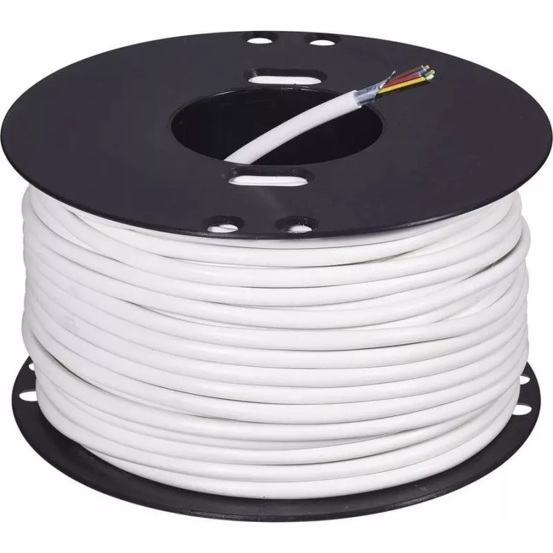 ABUS Security-Center AZ6360 kabel alarmowy 50m biały 8-żyłowy PVC