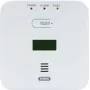 ABUS Security-Center COWM510 Czujnik tlenku węgla z wyświetlaczem LCD – biały (EN 50291-1)