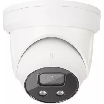 ABUS Security-Center IPCB58511A Network Surveillance Camera - Kopułkowa - Zewnętrzna - Odporna na warunki atmosferyczne - Kolor Dzień i Noc - 8 MP - 3840 x 2160 - 4K - Mocowanie obiektywu M12 - Stała ogniskowa - LAN 10/100 - MJPEG, H.264, H.265 - DC 12V /