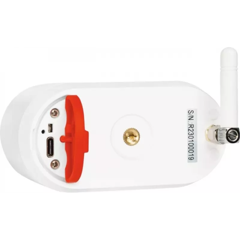 ABUS Security-Center PPIC91520 Dodatkowa bezprzewodowa kamera bateryjna do ABUS Battery Camera Pro – Full HD 1080p, IP65, biała