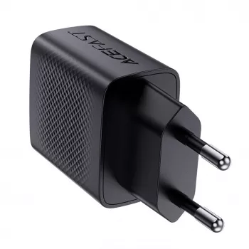 ACEFAST A82 GaN USB-C PD 20W Wall Charger - Czarny