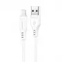 Acefast Apple Lightning do USB 1,2m 2,4A Kabel MFI Biały