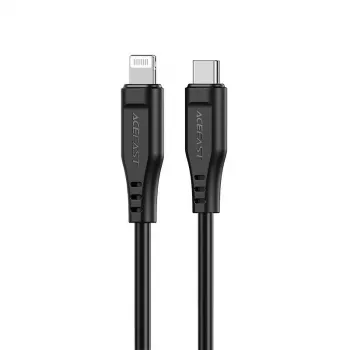 Kabel Acefast Apple Lightning do USB-C 1,2m 30W 3A MFI Certified Szybkie ładowanie i synchronizacja danych Czarny