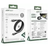 Acefast C11-03 3w1 USB-C na USB-C Kabel 100W 480Mbps 1.2m Czarny